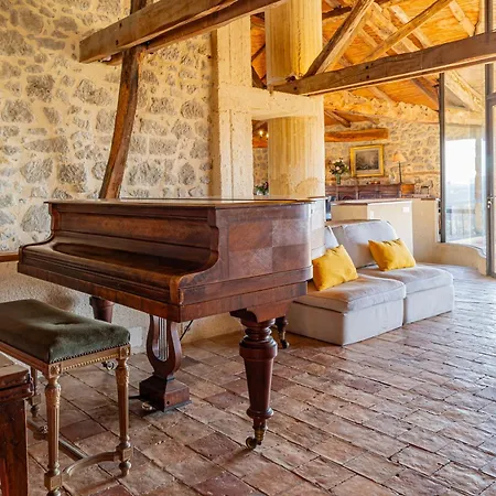 Maison 22 Pers - Piscine, Tennis, Ping-pong, Jeux Enfants, Petanque Entre Nerac Et Condom Francescas