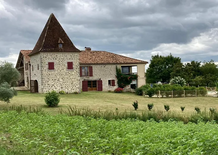 Maison 22 Pers - Piscine, Tennis, Ping-pong, Jeux Enfants, Petanque Entre Nerac Et Condom Francescas